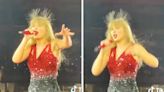 A Clip Of Taylor Swift's Extremely Staticky Hair Is Going Viral, And By Golly Gee, It Has A Life Of Its Own