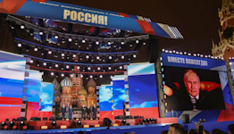Putin tells Red Square concert Russia will achieve victory in Ukraine