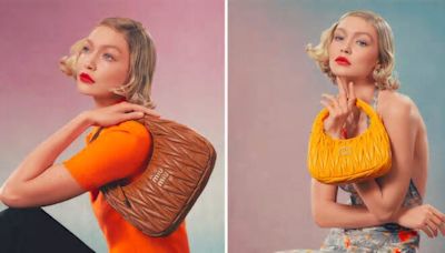 MIU MIU lancia la nuova campagna con Gigi Hadid e due It bags d'eccezione