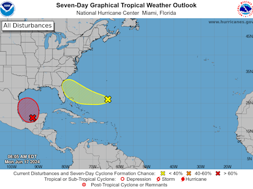 First alert of 2024 hurricane season: Tropical storm watch on Texas coast