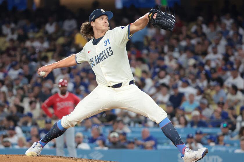 Tyler Glasnow goes on injured list, adding to Dodgers' starting pitching issues