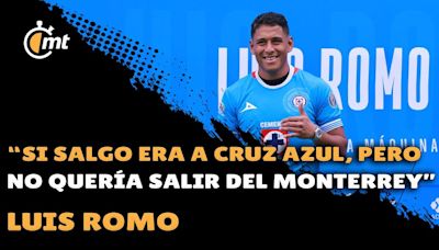 Luis Romo inició en Cruz Azul gracias al papá de Chuletita Orozco