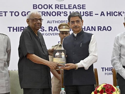 Memoir of former T.N. Governor P.S. Ramamohan Rao released