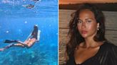 Mergulho e passeio de barco marcam viagem da Miss Brasil Maria Brechane