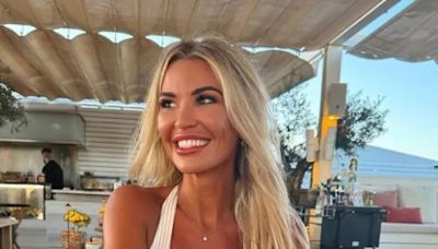 Christine McGuinness says 'dreams come true' as she strips off during Ibiza break with mystery company