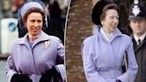 Princess Anne has been recycling coats and dresses for decades