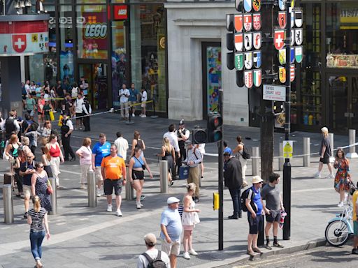 Shop security guard ‘jumped on and disarmed’ Leicester Square knifeman