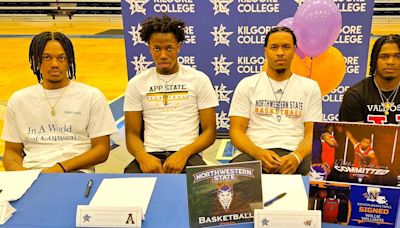 5 from KC sign national letters