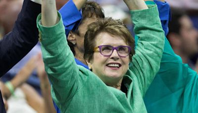 Billie Jean King becomes first individual female athlete to receive Congressional Gold Medal