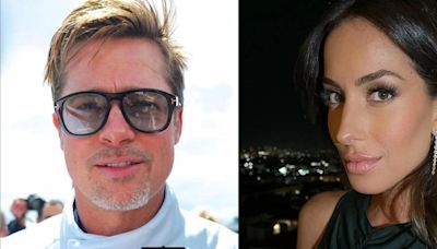 Brad Pitt e Inés de Ramón se dejan ver en público en Fórmula 1