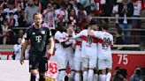 Kane nets but Bayern lose at Stuttgart, Wolfsburg clear of drop