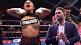 Eddie Hearn rips Daniella Hemsley’s boob flash as others come to defend: ‘We live in a f*cking mental world’