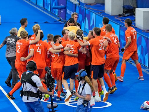 Netherlands beats Germany for men's field hockey gold at the Paris Olympics