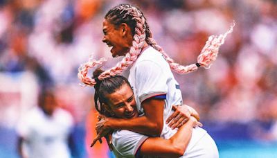 Trinity Rodman's brilliant goal sends USWNT to Olympics semifinal