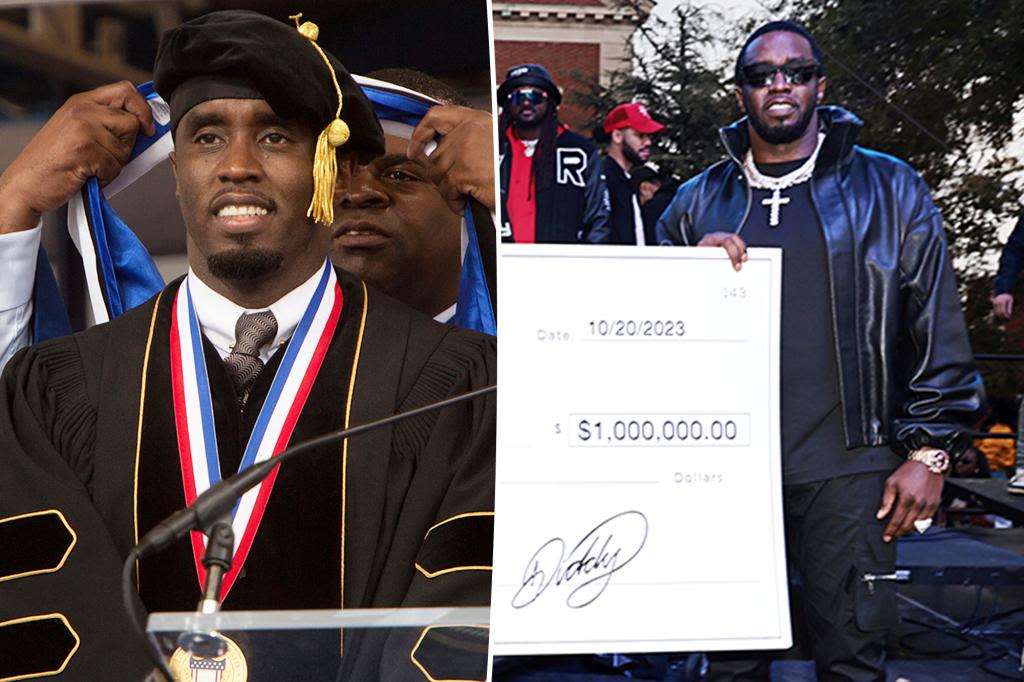 Howard University revokes Sean ‘Diddy’ Combs’ honorary degree, returns $1 million donation following abuse video