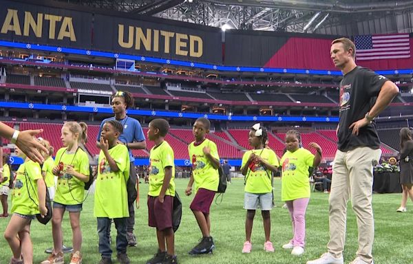 Matt Ryan hosts reading event at Mercedes Benz Stadium, discusses joining Ring of Honor