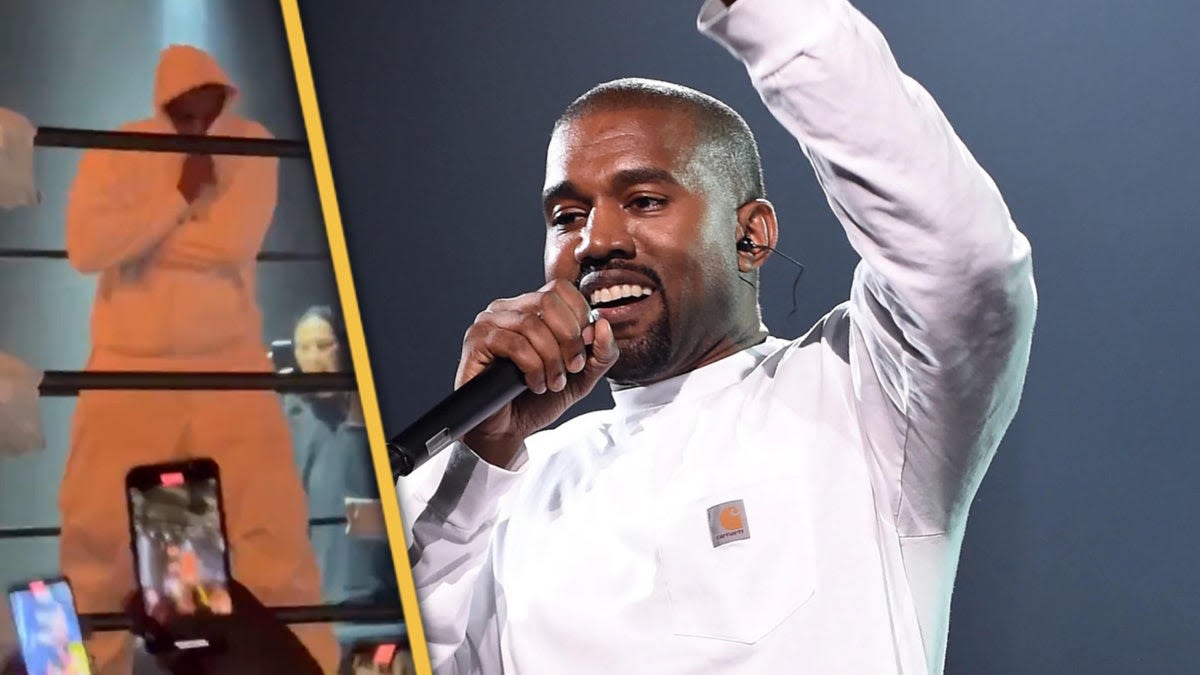 Kanye West Performs at Alexander Wang's Wrestling Themed Event: Watch