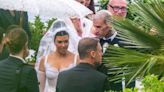 Kourtney Kardashian’s wedding veil includes giant replica of Travis Barker’s head tattoo