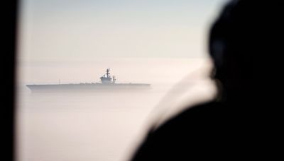 USS Dwight D. Eisenhower returning home after months at sea in combat zone