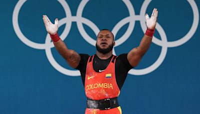 Yeison López gana medalla de plata en halterofilia en París 2024