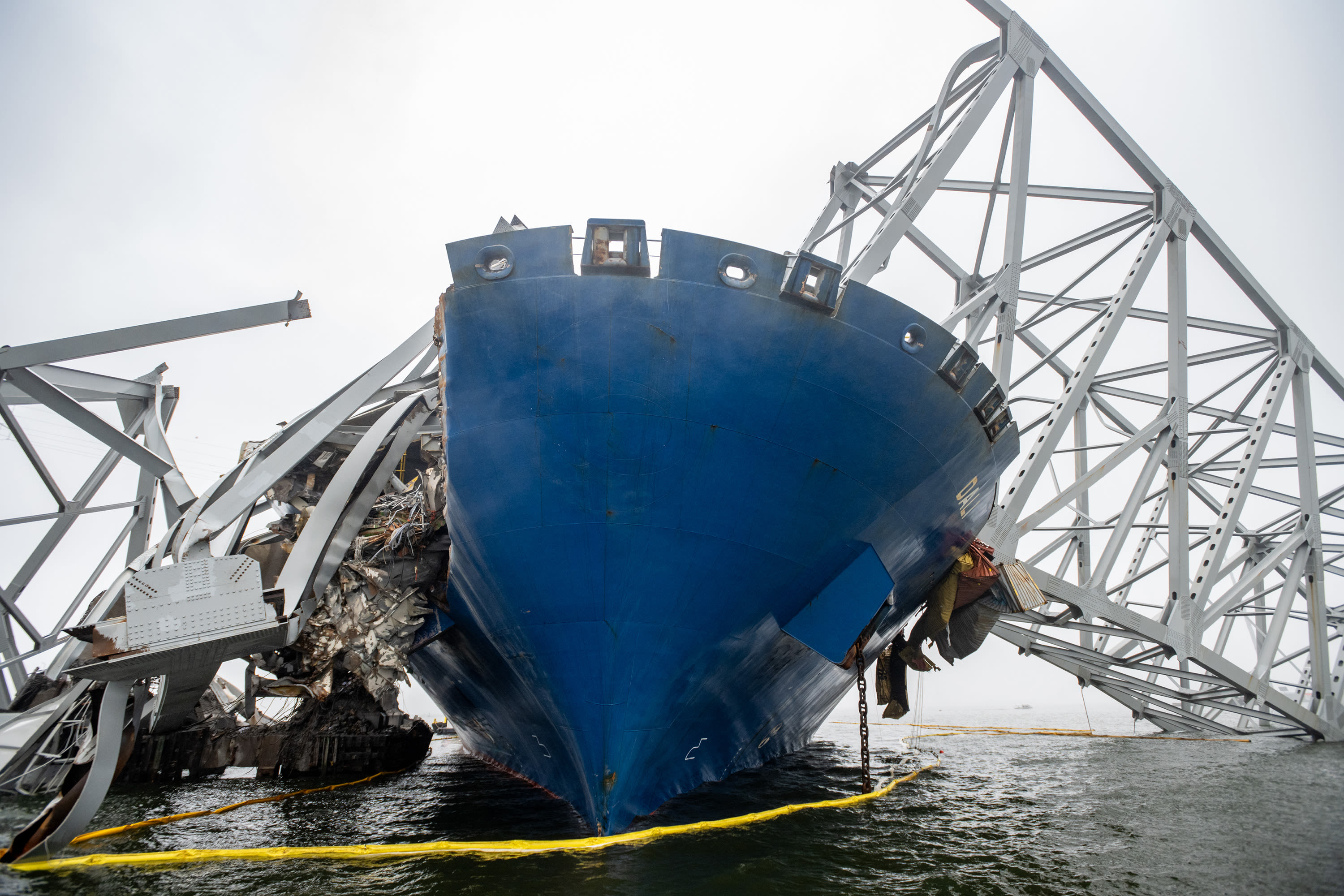 Baltimore businesses sue Dali owners for negligence in Key Bridge collapse