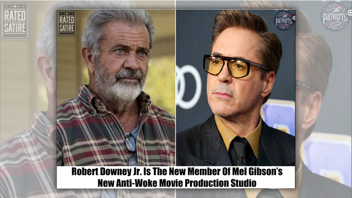Fact Check: Robert Downey Jr. and Mel Gibson Aren't Joining Forces to Launch 'Anti-Woke' Film Studio