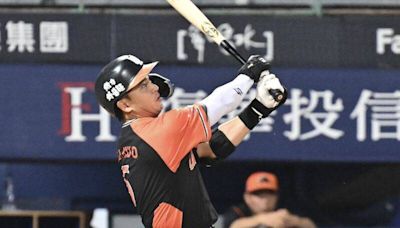 郭阜林擊出本季首轟 統一獅打完5局以3：0領先富邦