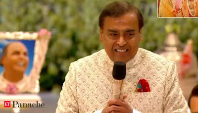 Mukesh Ambani's address: A highlight of Anant and Radhika's grand wedding - The Economic Times