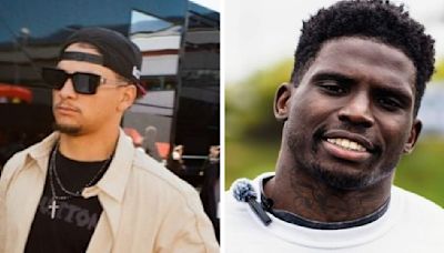 Patrick Mahomes and Tyreek Hill Hilariously Respond to Viral Pic of Chiefs Star’s Look Alike Dylan Raiola