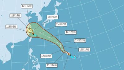 貝碧佳颱風最新路徑曝光！「這兩日」對台灣影響最大