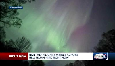 WMUR viewers share photos of northern lights