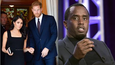 Harry & Meghan 'overjoyed': Royal family dragged into Diddy sex scandal