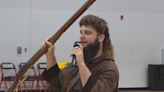 WVU Mountaineer brings a warm Gold & Blue welcome to OHMS