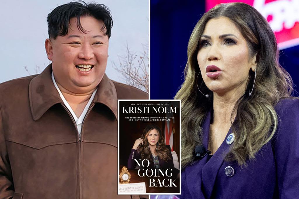 Kristi Noem mum on whether she told ghostwriter to include Kim Jong Un ‘meeting’ in book