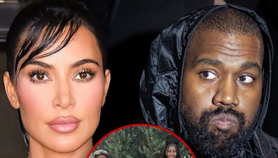 Kanye West & Kim Kardashian Prioritizing Time With Kids