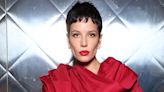 Halsey Looks Nearly Unrecognizable During "Terrifying and Amazing" Paris Fashion Week Modeling Debut
