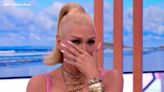 Gwen Stefani left in tears on The One Show after being surprised with message from idol