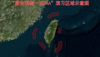 太囂張！中共軍演模擬打擊區離花蓮更近 國防部：海空域未射實彈