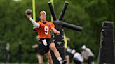 Joe Burrow is throwing again as the Bengals' franchise QB rehabs his surgically repaired wrist