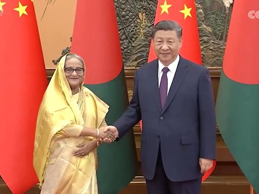 習近平見孟加拉總理 宣布兩國提升為全面戰略夥伴關係