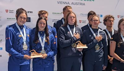 España, plata europea sub19 en el relevo mixto