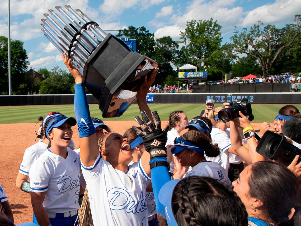 Duke softball completes magical run through ACC tournament with championship win