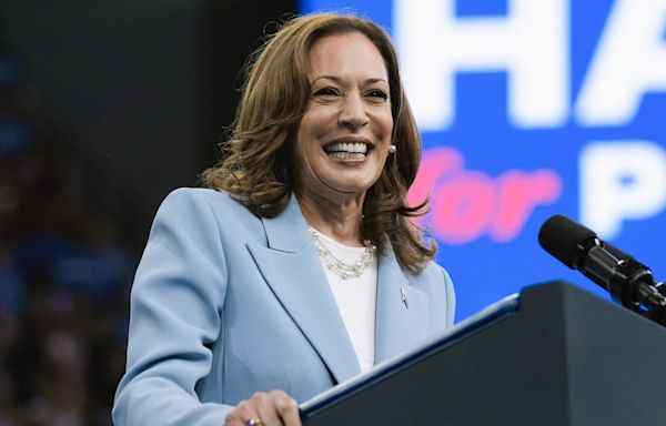 VP Harris holds rally in crucial battleground state days before Trump at same venue