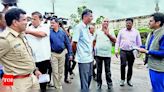 Min Jarkiholi assesses flood impact in Belagavi, says admin is prepared | Hubballi News - Times of India