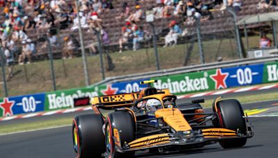 Norris supera a los Red Bull y a Sainz en una accidentada segunda sesión del GP de Hungría
