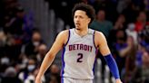 Pistons rookie Cade Cunningham ejected after pointing at the guy he dunked on