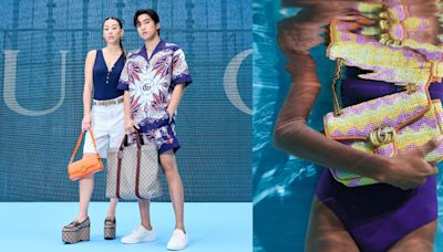 GUCCI「LIDO夏日度假系列」新上市！蔡詩芸、婁峻碩示範率性度假穿搭，3個穿搭技巧、明星單品推薦一次看 | 柯夢波丹