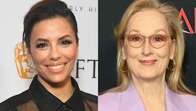 Eva Longoria Shares How "Cousin" Meryl Streep Confused Their Costars