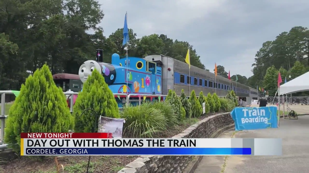 Three weekends of family fun with Thomas the Train starts on SAM Shortline in Cordele