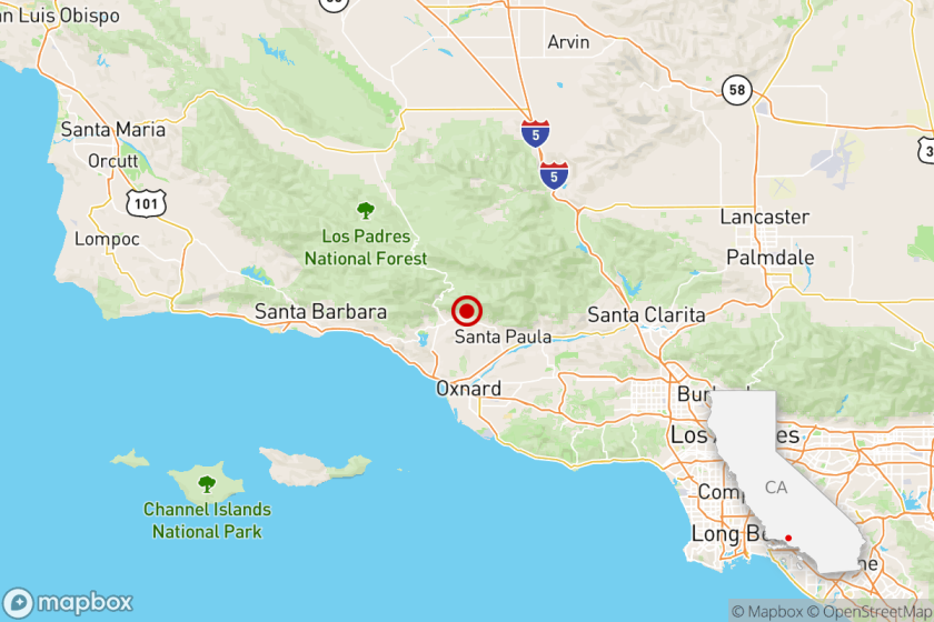 Magnitude 3.8 earthquake strikes near Ventura